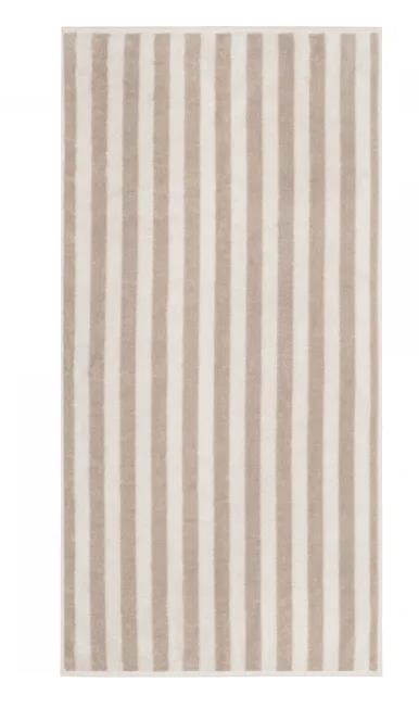 Cawö Handtuch 50x100 cm STUDIO STREIFEN in Farbe 33 leinen