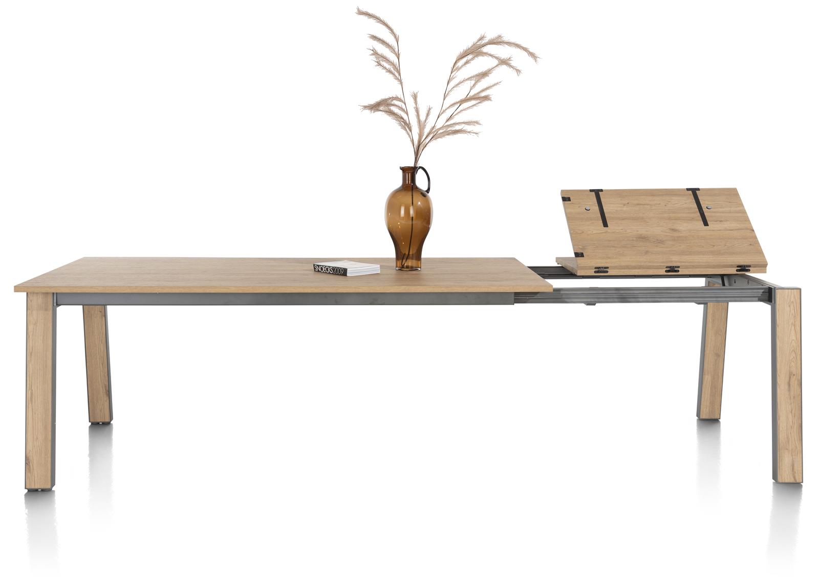 Henders & Hazel Ausziehtisch DELMONTE ca. B120 H77 T150 cm in Eiche natur