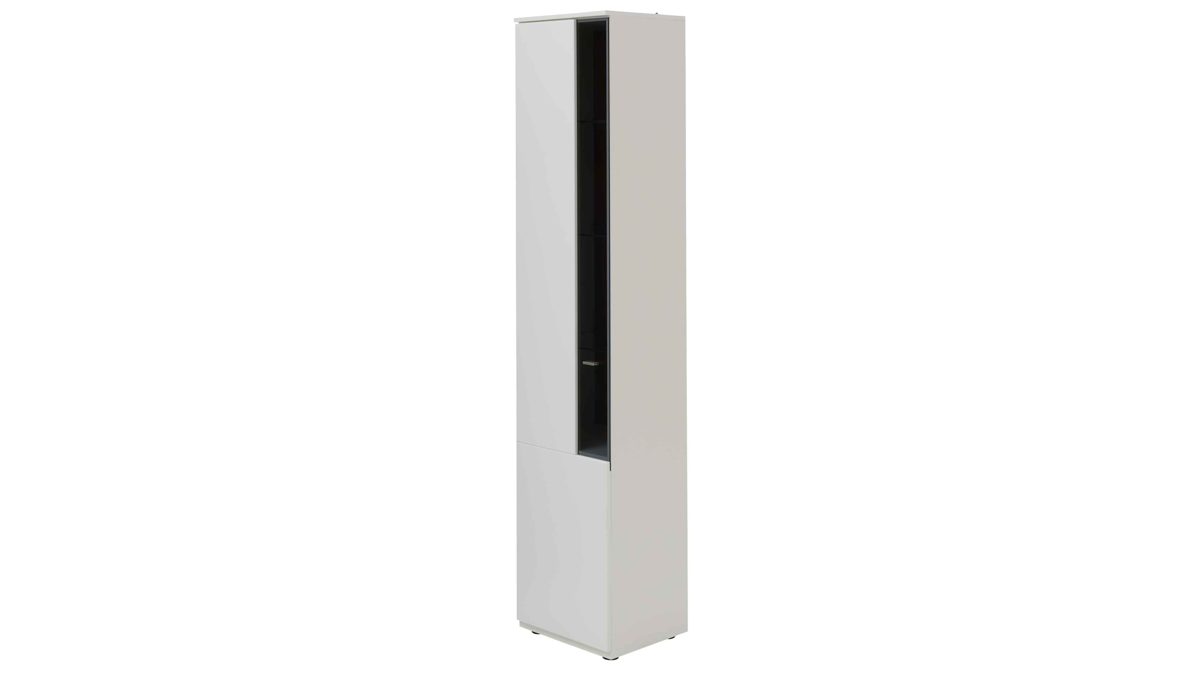 Interliving Wohnkombination IL2031, Schrank, Garderobe, Vitrine, Regal, Spiegelung?