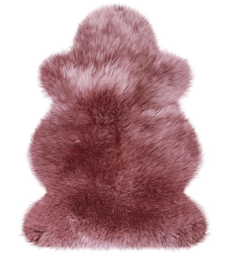 Wollschaflammfell in mauve