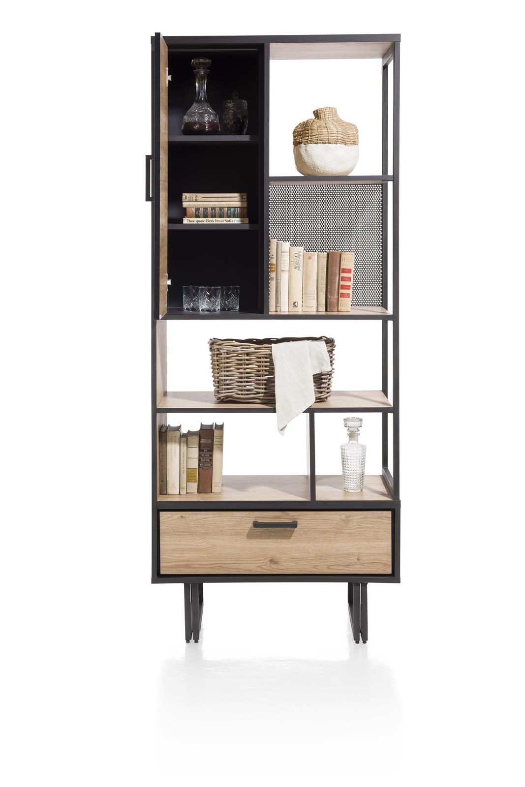 Henders & Hazel Bücherregal Avalon in Oak Natural Vintage