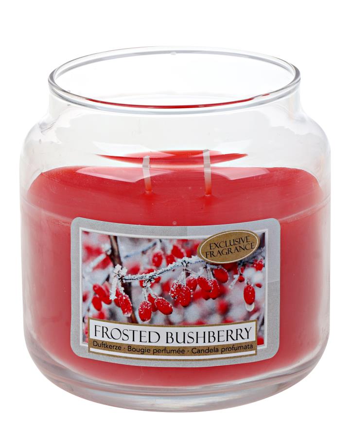 Gebr. Steinhart Glas-Tiegel WILLY in Farbe Rot "Frosted Bushberry", Krug, Essen, Ketchup