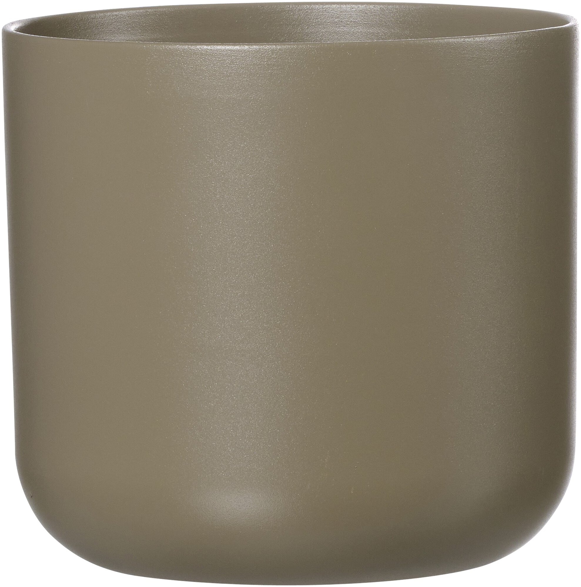 Ritzenhoff & Breker Kübel JANA 18,5x18cm aus Steingut braun, Krug, Tasse, Töpferei