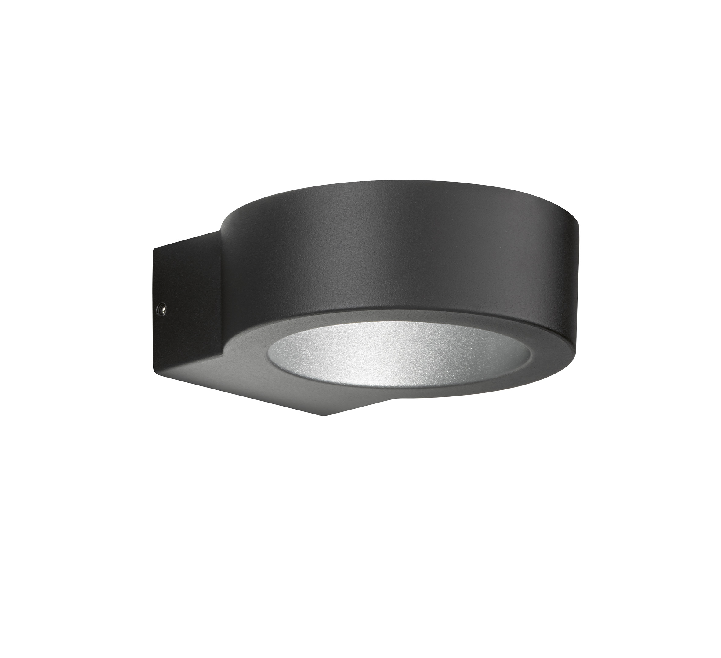 Fischer & Honsel LED-Wandleuchte TORRES 1-flammig in Farbe Metall schwarz/Glas klar Fischer & Honsel LED-Wandleuchte TORRES in Metall schwarz/Glas klar