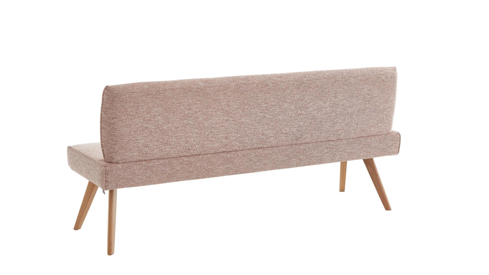 K + W Solobank GAME PLUS in Stoff 0620-90 rose, Couch, Mobiliar, Bank, Kissen, Dekoration für Zuhause