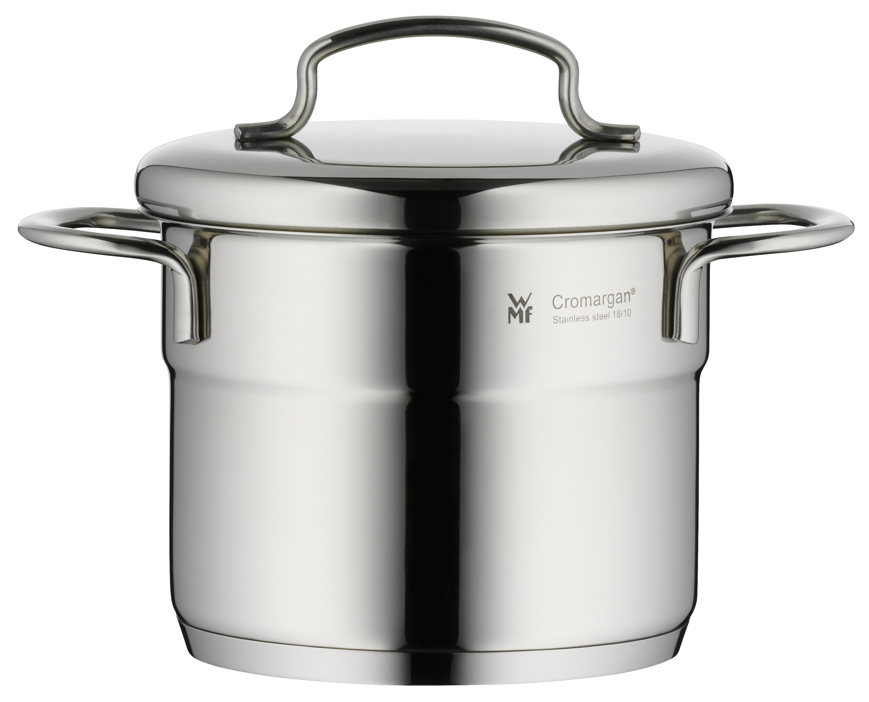 WMF Mini Fleischtopf mit Deckel, 12 cm in Edelstahl WMF Mini Fleischtopf mit Deckel, 12 cm in Edelstahl