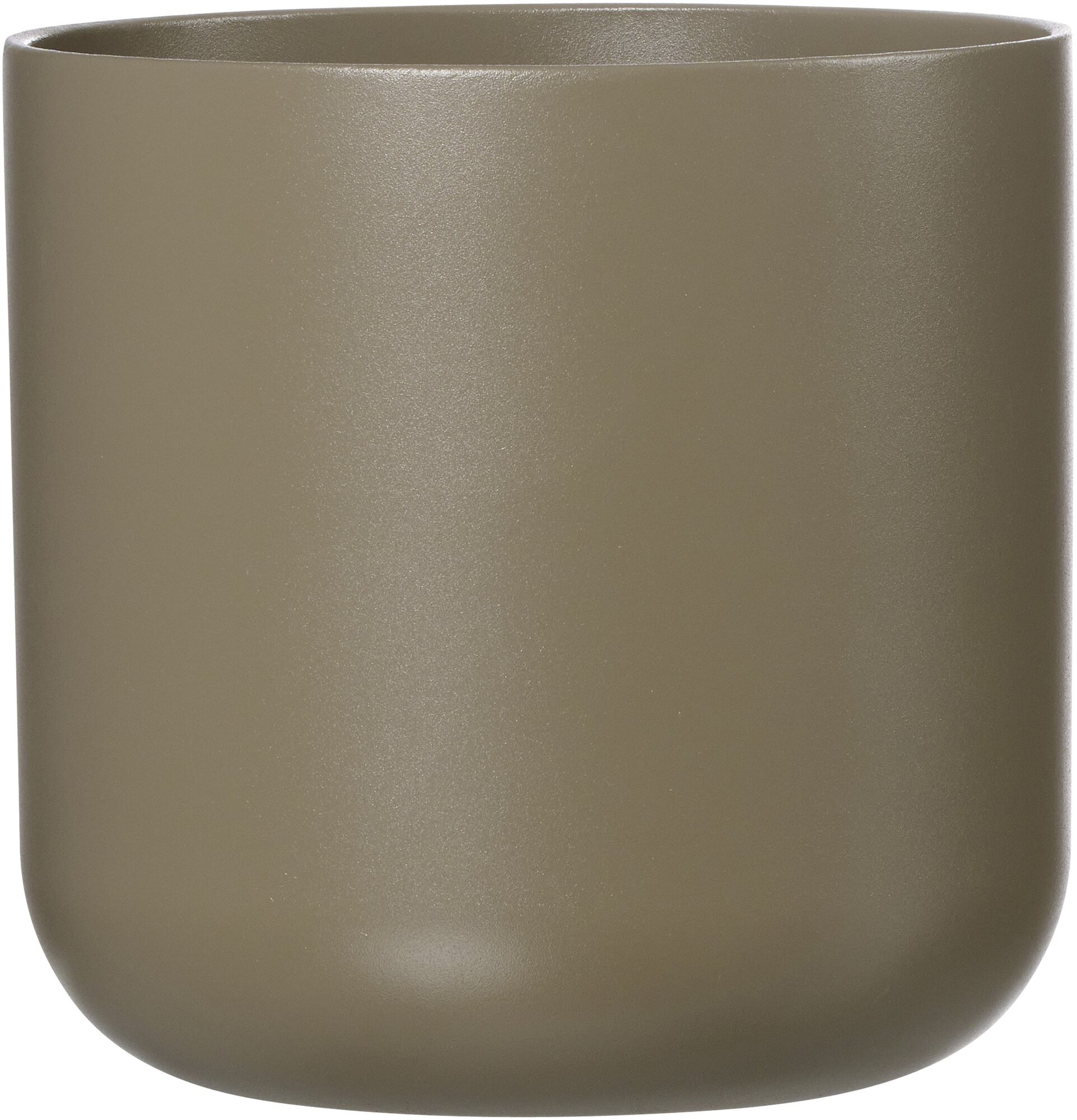 Ritzenhoff & Breker Kübel JANA 20,5x20cm aus Steingut braun, Krug, Töpferei, Tasse, Vase