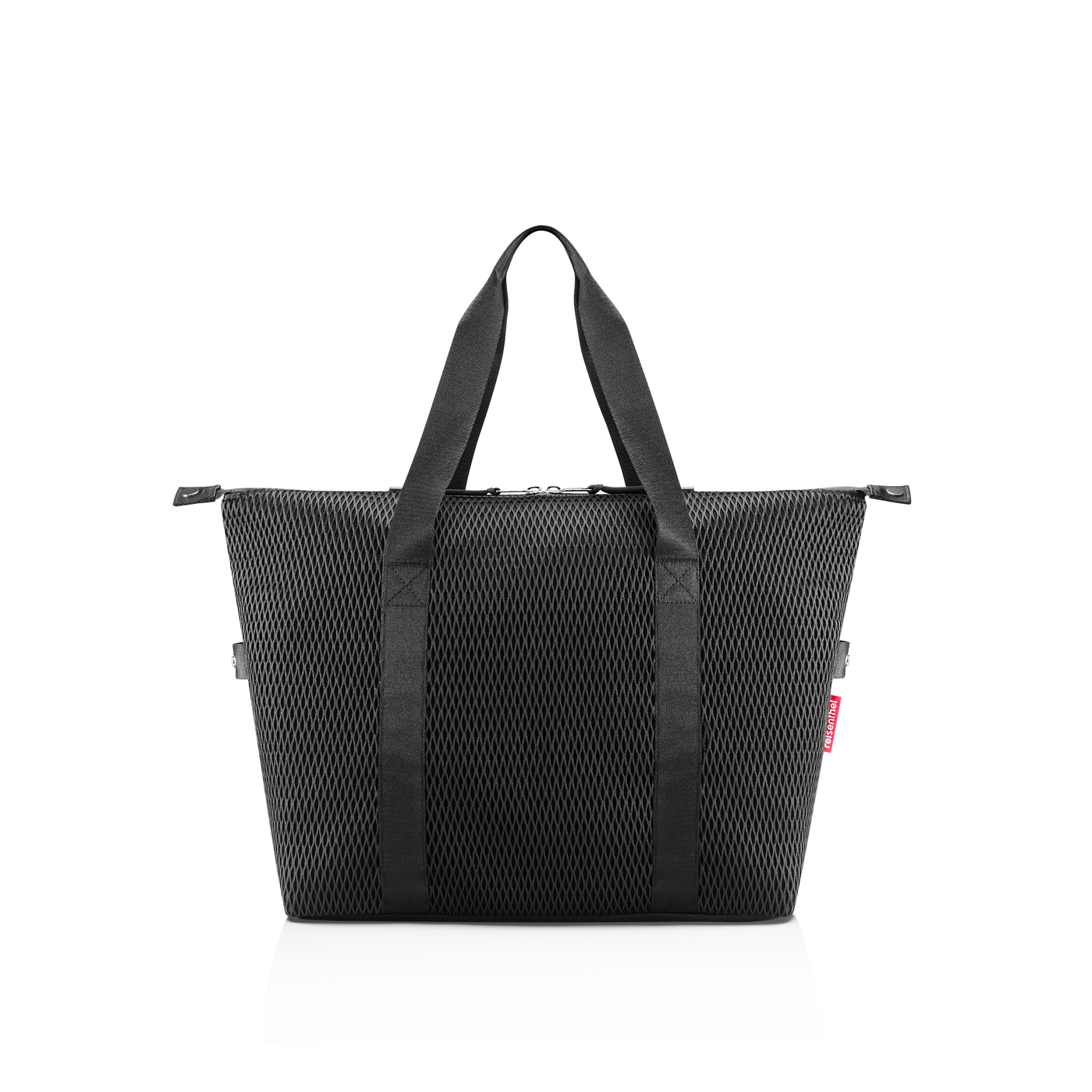 Reisenthel EXTRALITE WEEKENDER M in Farbe mesh black, Tasche, Handtasche, Netzoberfläche, Schulterriemen, Reißverschluss