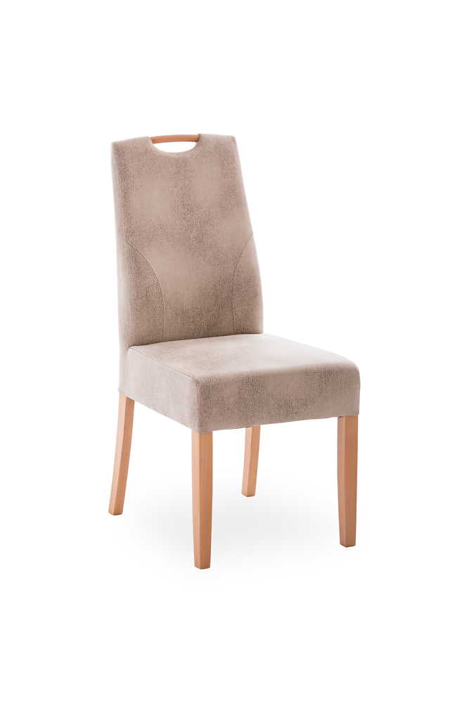 Niehoff Stuhl 4er-Set TOP-CHAIRS in Stoff Campo savannah, Stuhl, Mobiliar