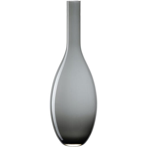 Leonardo GK/Vase 39 grau BEAUTY BEAUTY in Fb. grau durchgefärbt Leonardo GK/Vase 39 grau BEAUTY BEAUTY in Fb. grau durchgefärbt, Vase, Glas, Grau, Verlauf, Lang