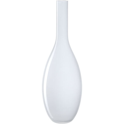 Leonardo GK/Vase 39 weiß BEAUTY BEAUTY in Fb. weiß durchgefärbt, weiße Vase, Vase, Langhalsvase, 透明?