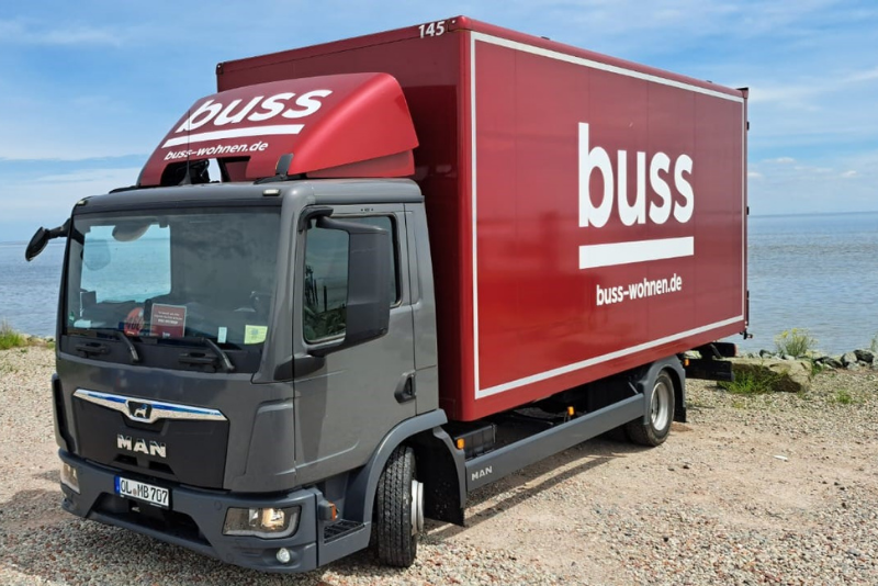 Transport, Fahrzeug, Umzugswagen, Kleiner Kastenwagen, Lastwagen