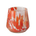 Boltze Windlicht Layla in Farbe Glas Farbmix