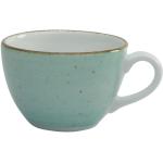 CreaTable Kaffeeobere Vintage Nature in Farbe Aqua glänzend