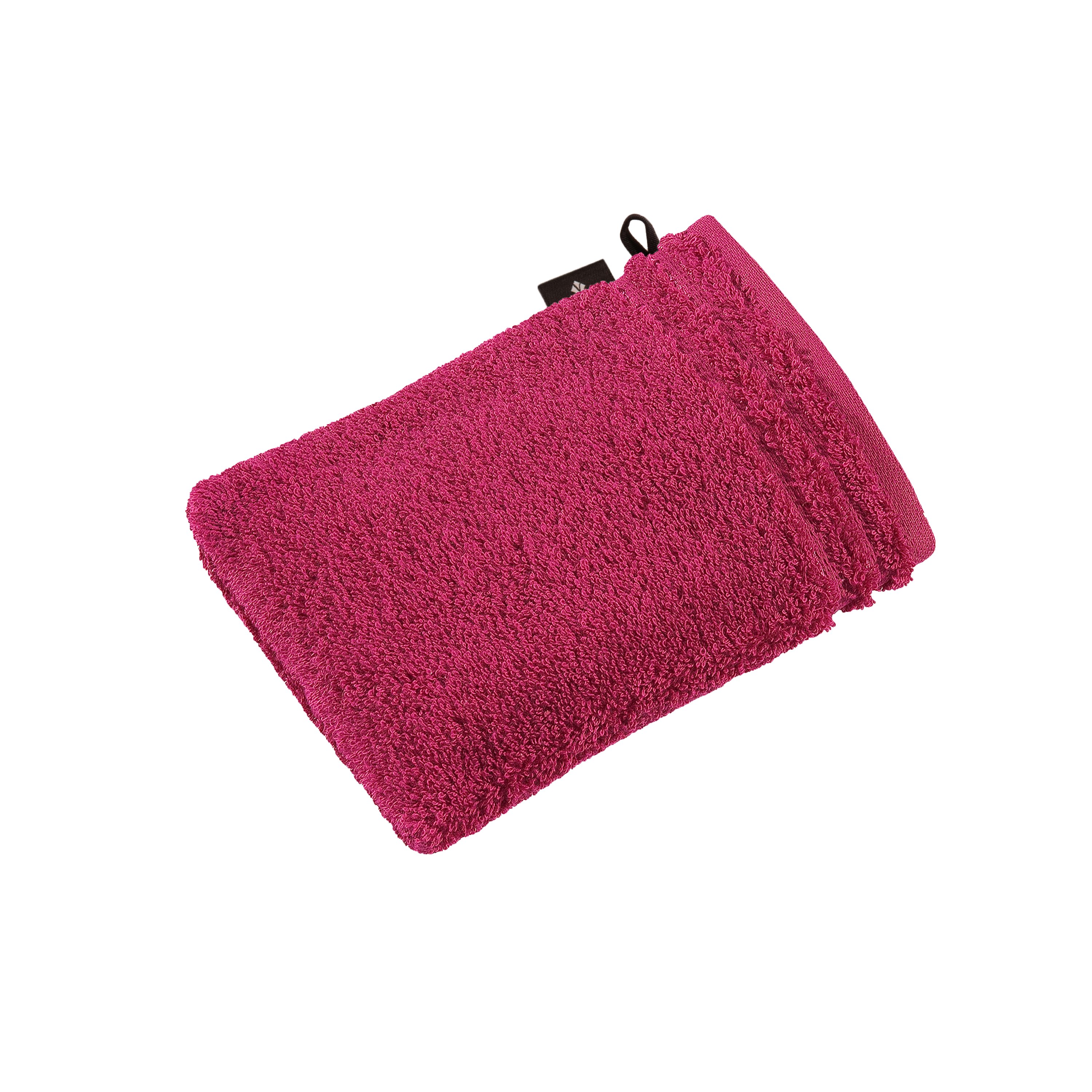 Vossen Waschhandschuh Calypso Feeling ca. 16x22cm in Farbe cranberry