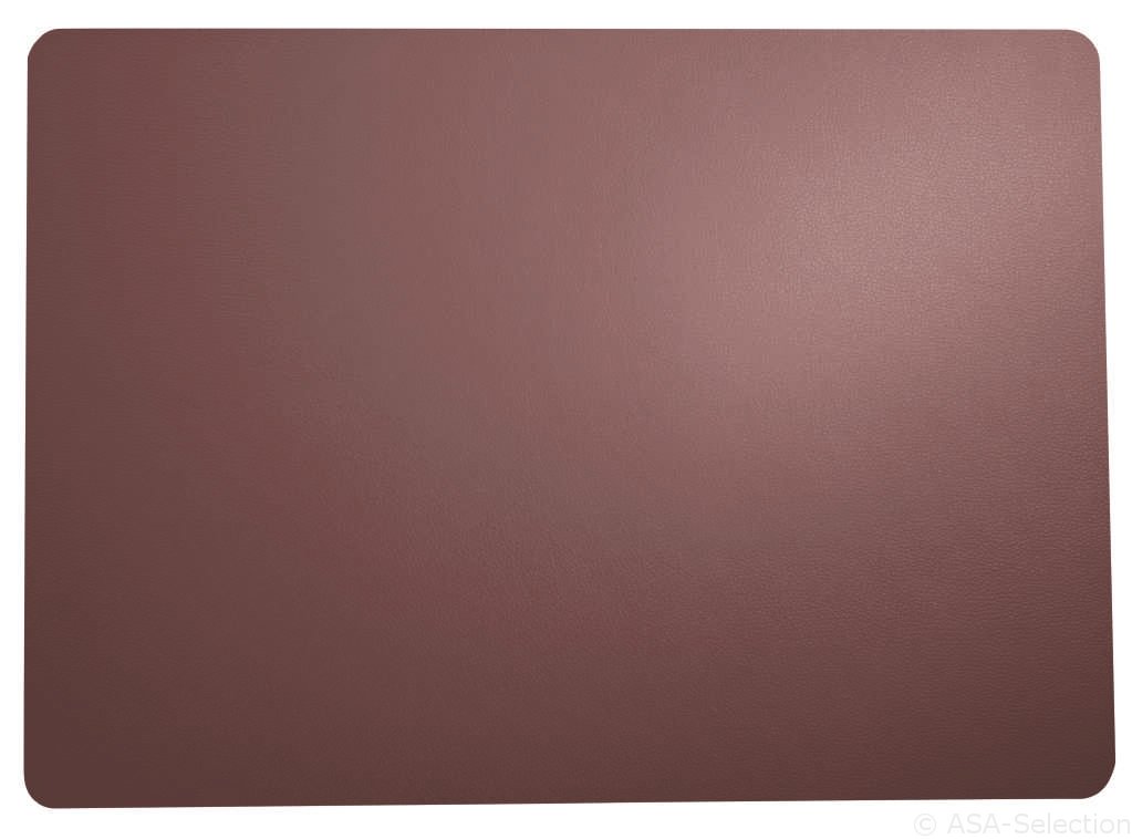 ASA Selection Tischset Leather Optic in Farbe lila