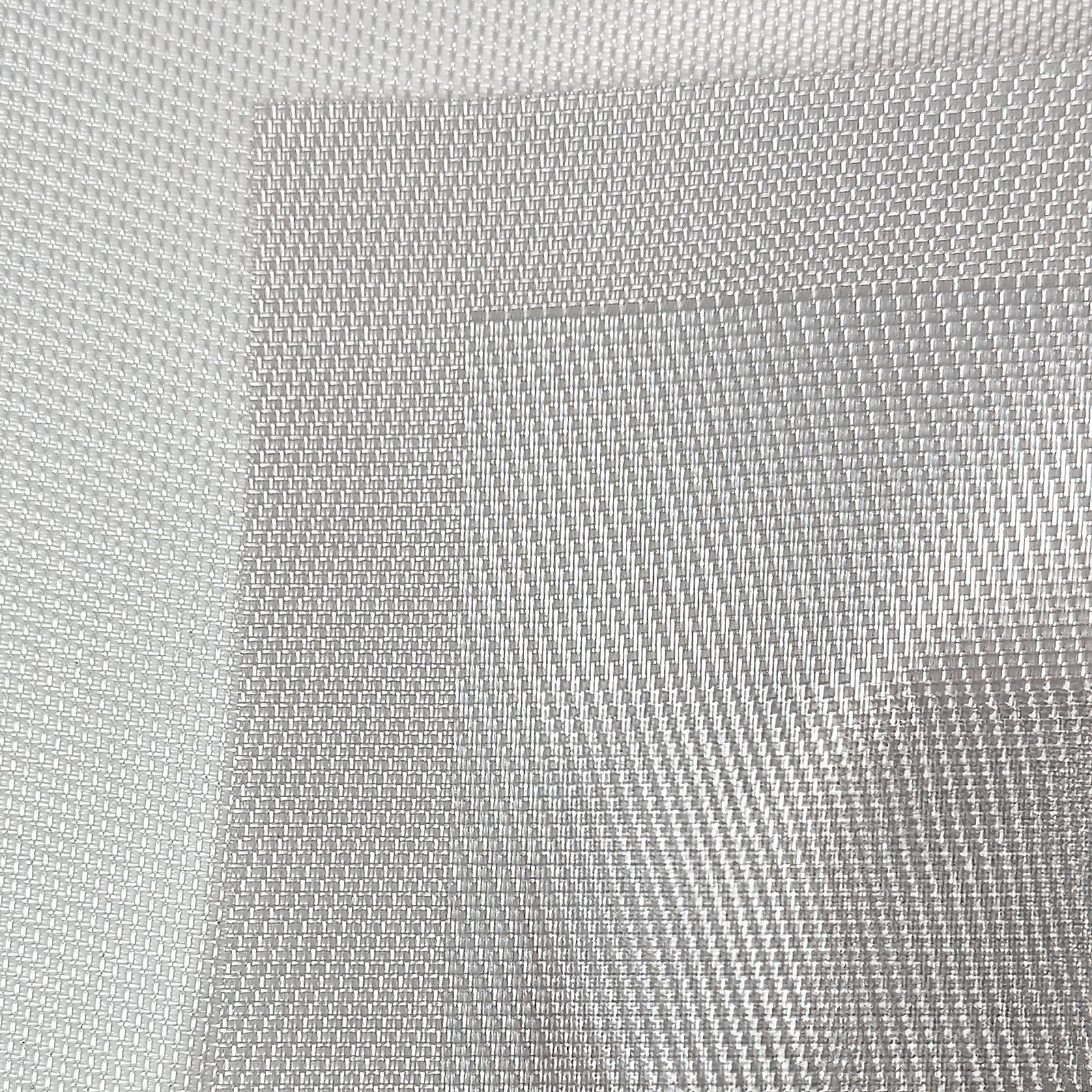 Kela Tisch-Set NICA in Farbe Silbergrau, Gewebe, Textil, Stoffstruktur, Weiß/hellgrau