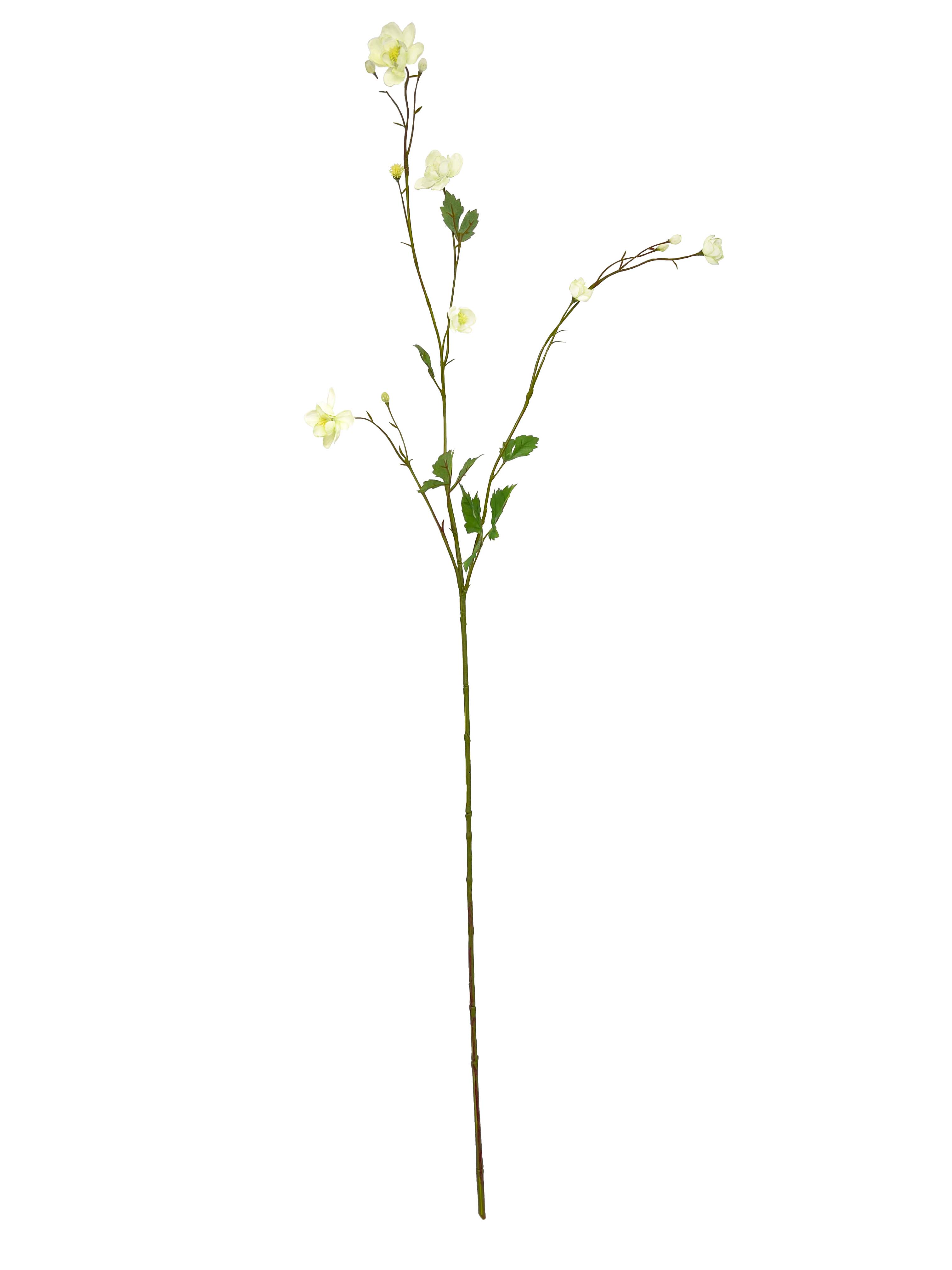 Flower Manufaktur Akelei ca. 99cm in Farbe Creme/Weiß
