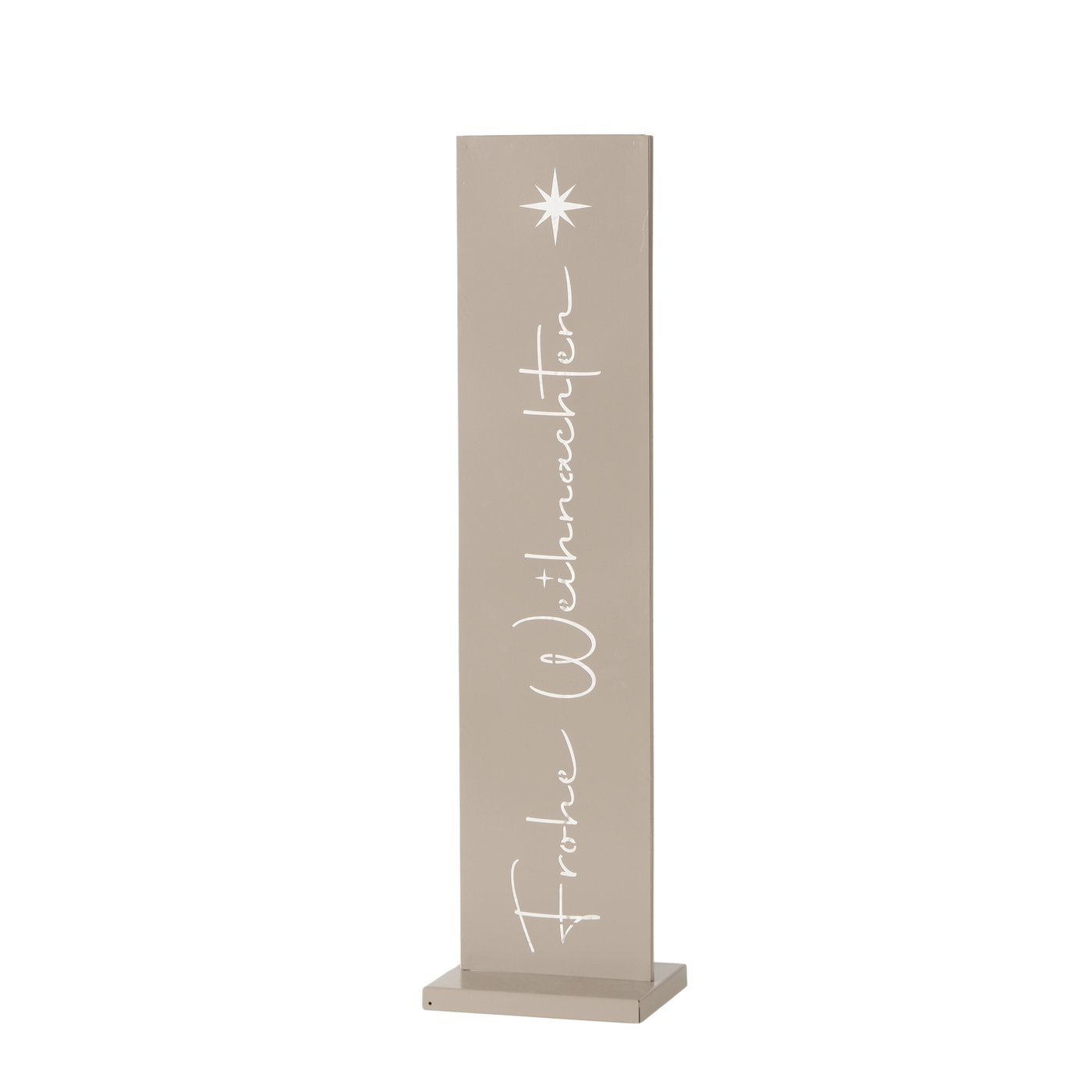 Boltze Dekoaufsteller Waldan in Farbe Eisen grau, Architektur, Gebäude, Denkmal, Obelisk, Säule