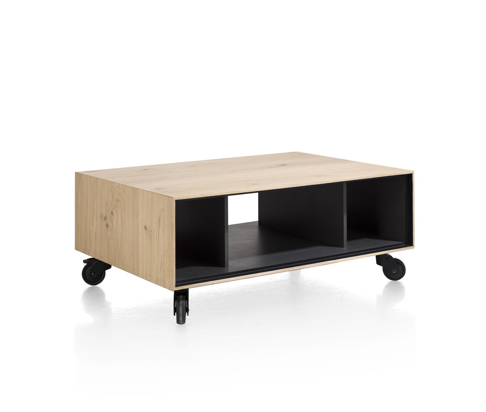XOOON Couchtisch Elements in Eiche furniert ca. 60 x 90 cm
