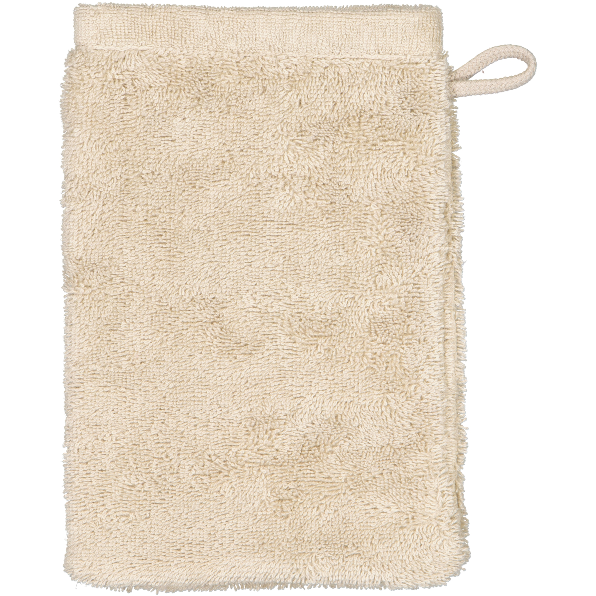 Cawö Waschhandschuh LIFESTYLE 16x22cm in Farbe leinen