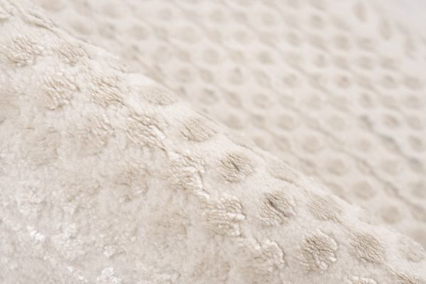Webteppich NANCY ca. 160x230cm in Farbe beige-ivory, gewebe, Textil, beige, strukturiert, textur