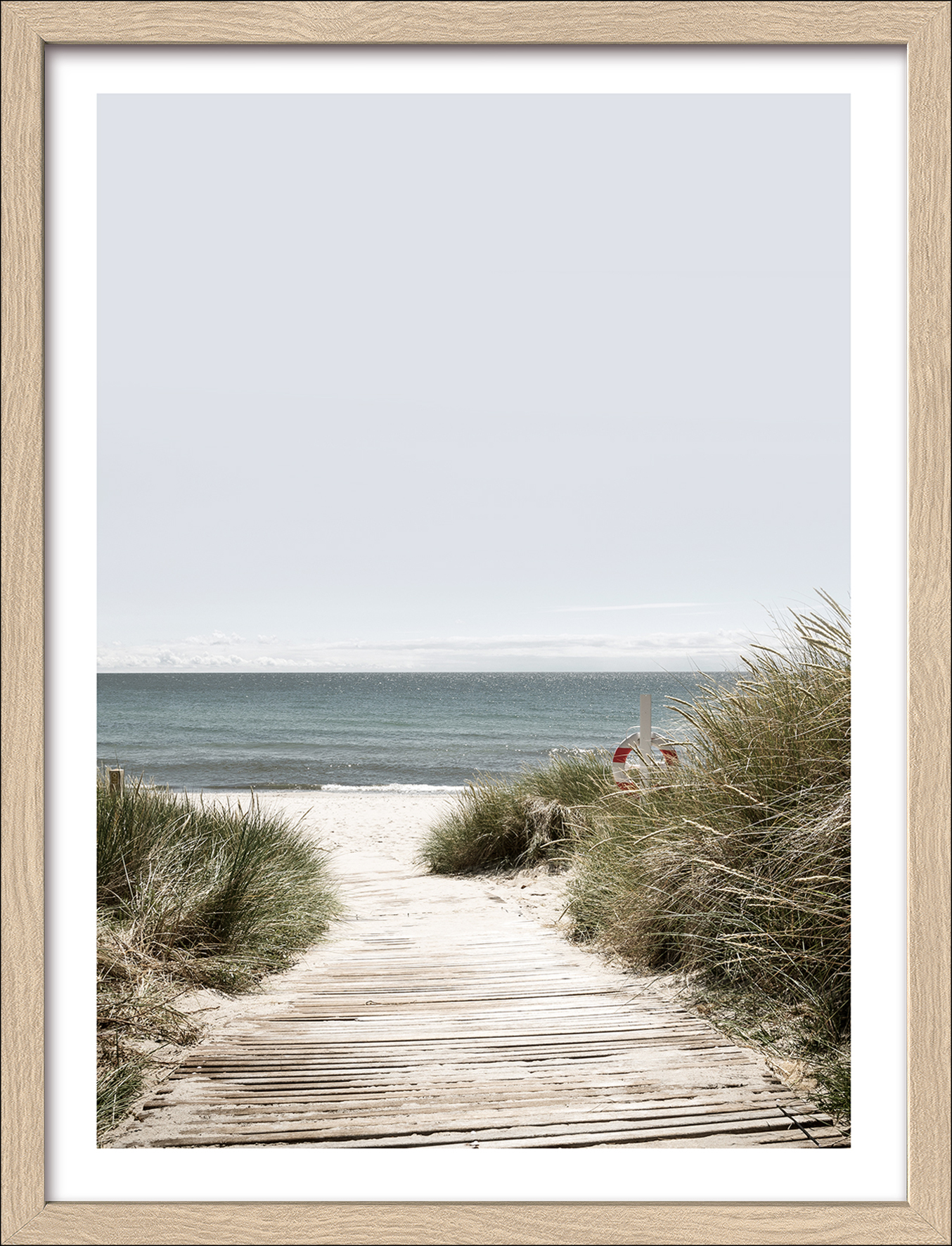 ProArt Framed-Art Slim Scandic 33x43cm Nordic Beach Atmosphere V