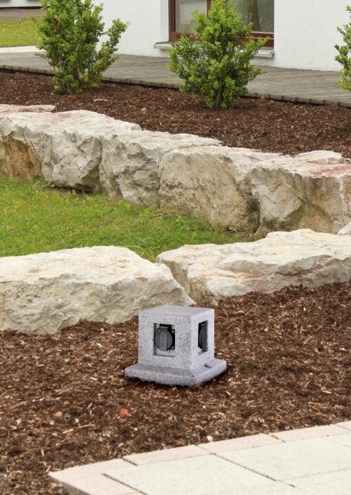 Trio Garden socket GARDEN SOCKET in grau