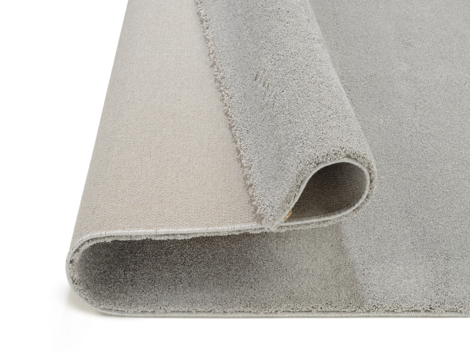 OCI Uni-Teppich ca. 80x150cm in Farbe grau