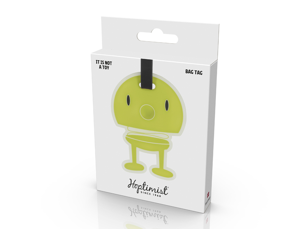 F&H Hoptimist BAG TAG in Farbe Grün F&H Hoptimist BAG TAG in Farbe Grün