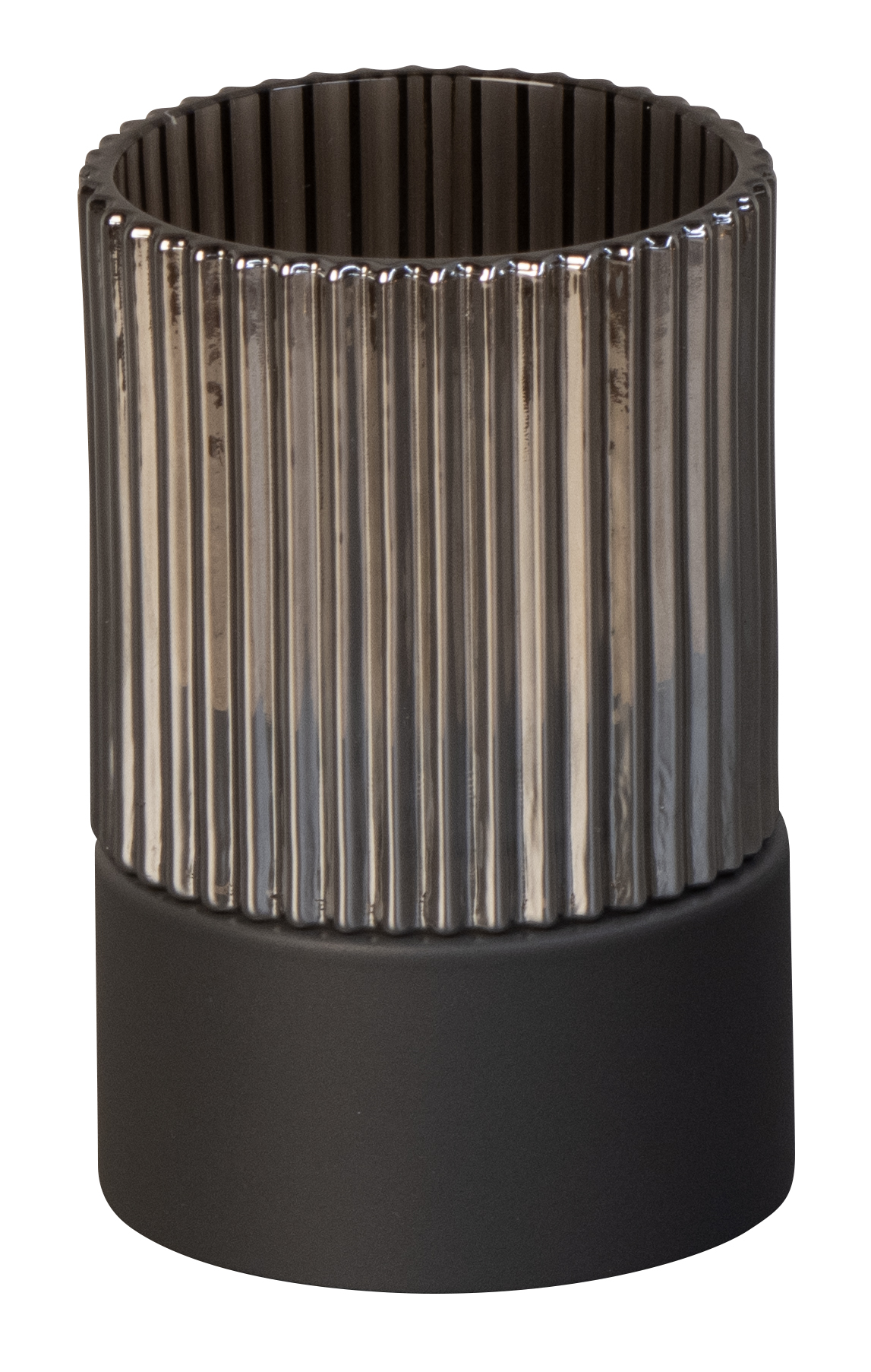 LED-Tischleuchte ARIVA PRO in Glas sandgrau LED-Tischleuchte ARIVA PRO in Glas sandgrau, Zylinder, Krippe, Mobiliar, Bett für Säuglinge