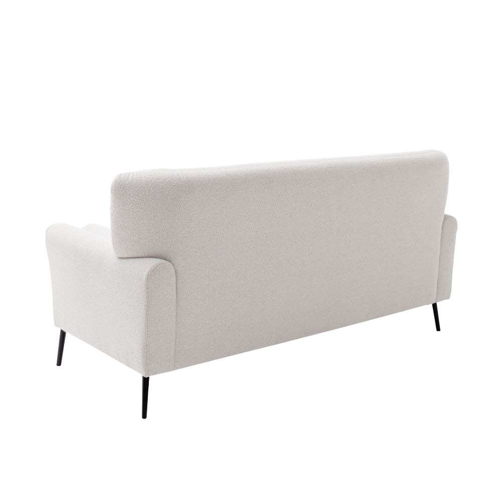 SCHÖNER WOHNEN-Kollektion Sofa 2,5-sitzig AMADEO in Stoff Space silver/cream