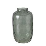 Boltze Vase Donan H:33 cm in Glas lackiert grün