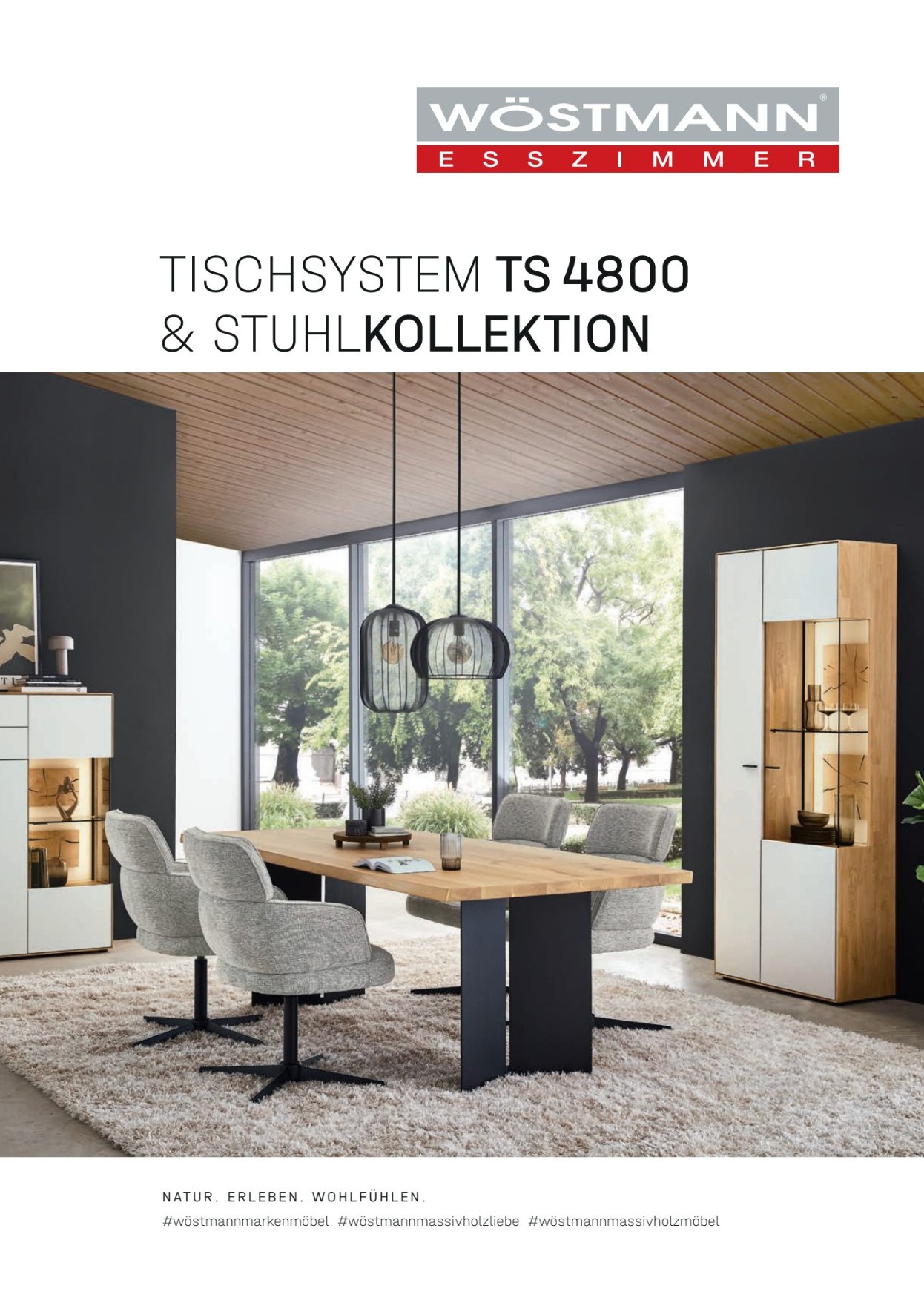 Wöstmann Esszimmer, Esstisch, Tisch, Innenarchitektur, Tür