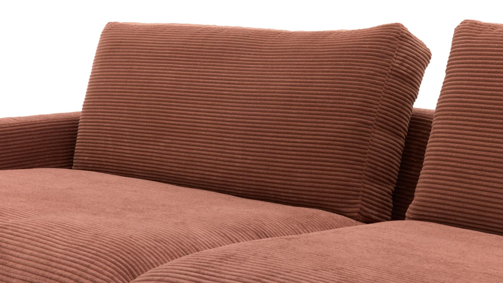 Roomio Sofa NO. 4103 in Stoff Cord rusty Roomio Sofa NO. 4103 in Stoff Cord rusty