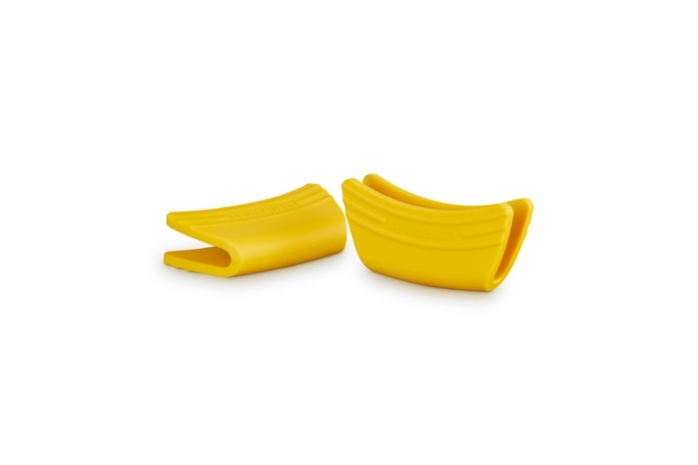 Le Creuset Silikon-Griffschutz 2er-Set in Farbe Nectar Le Creuset Griffschutz 2er-Set in Nectar