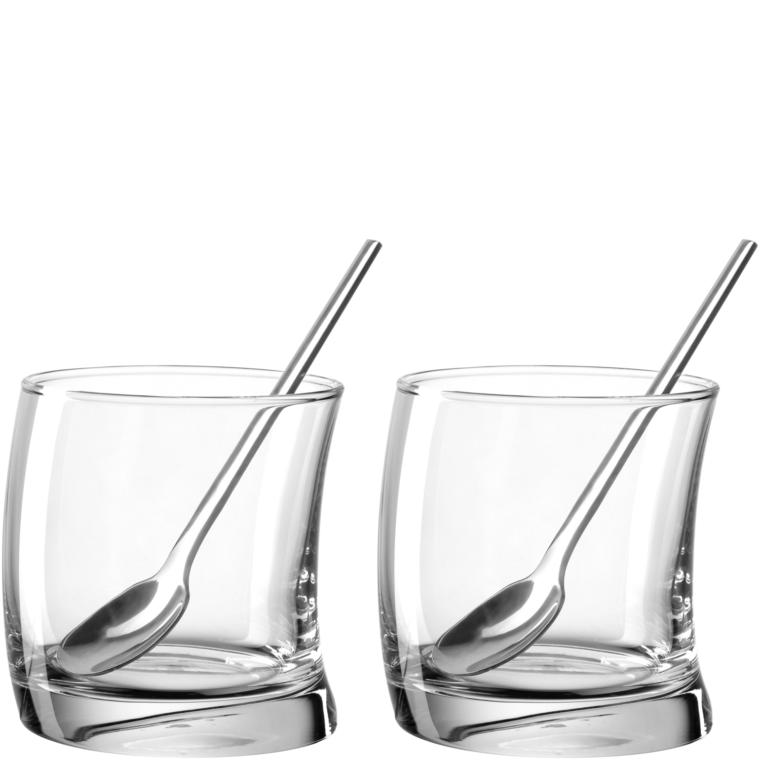 Leonardo Dessertgläser Swing 350ml in Farbe klar