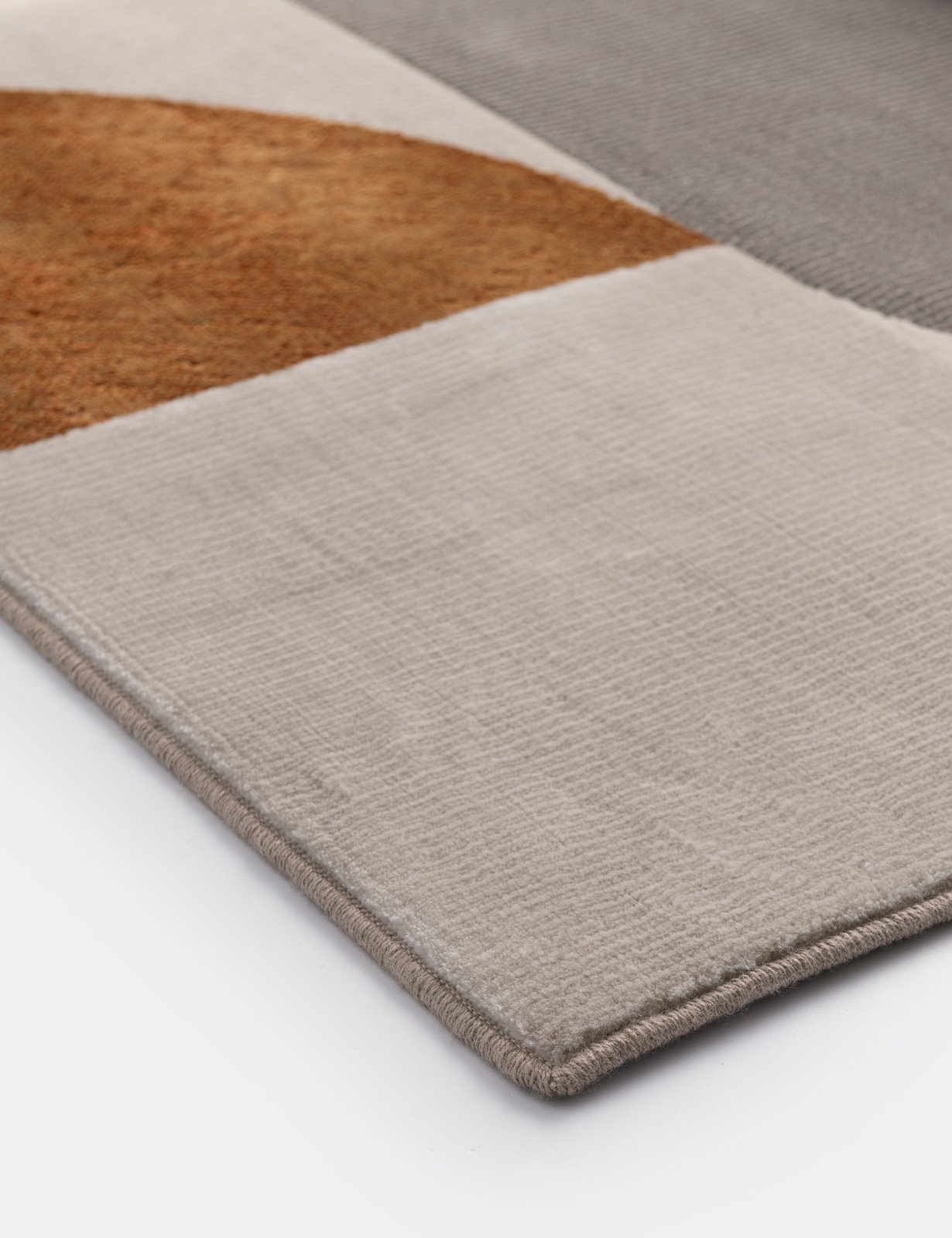 COCO MAISON Elite teppich 200x290cm , Teppich, Fläche, Beige, Kantennaht, Geometrisch