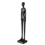 Boltze Figur Clemont CLEMONT in 9.5x8.5x48cm Schwarz