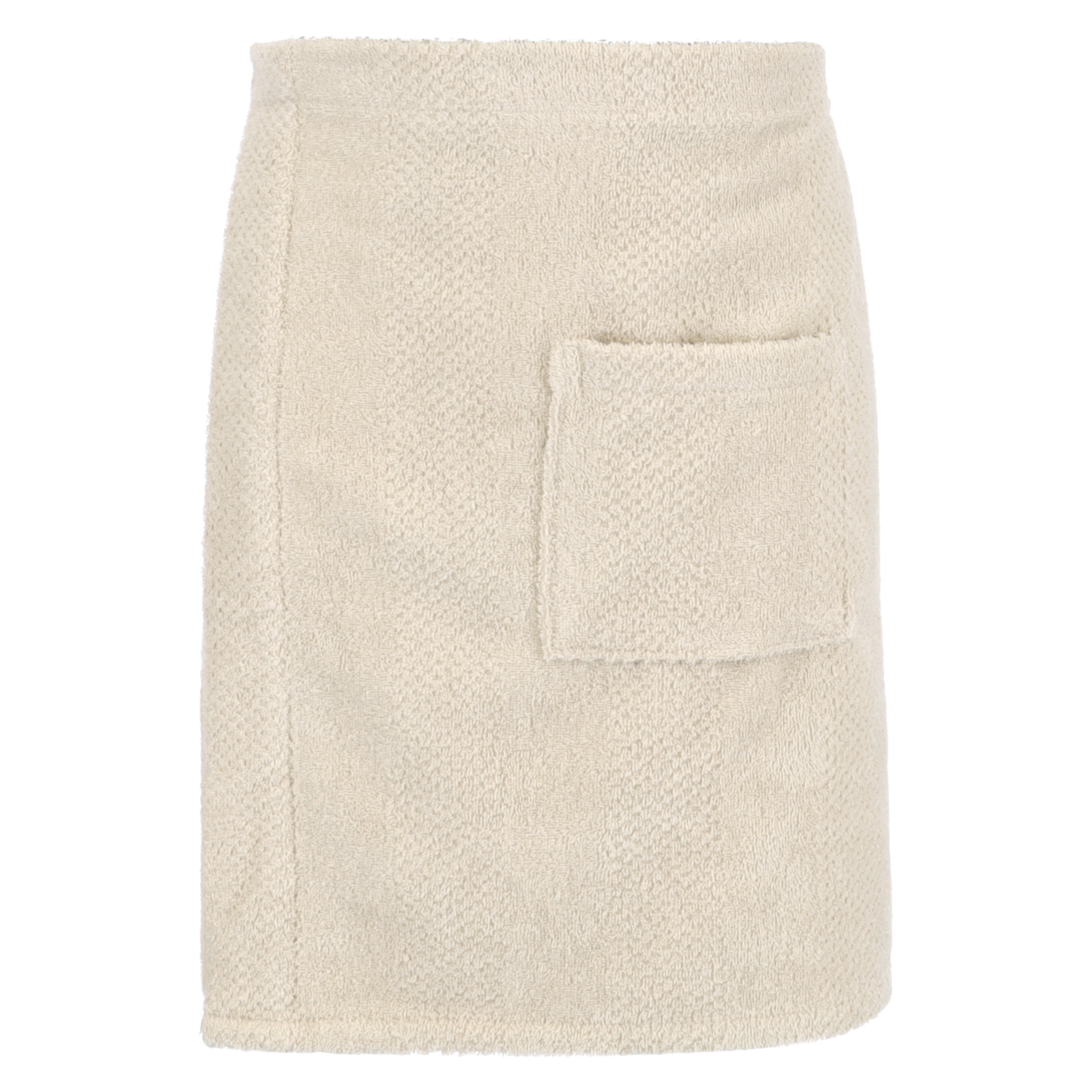 Vossen Herrensaunakilt Silvo ca. one size in Farbe sand, Rock, Wollrock, Beige, Fronttasche, Textur terry