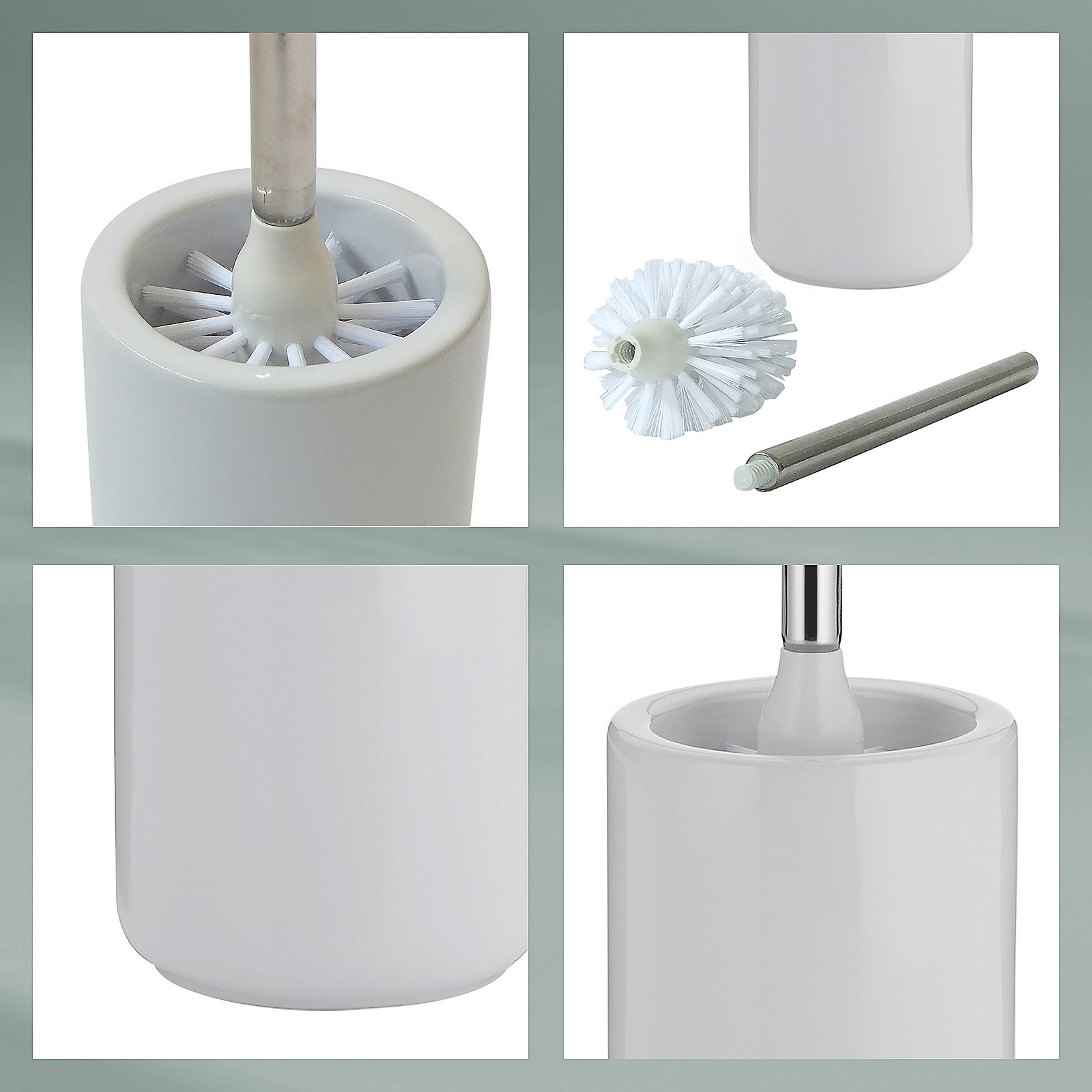 Kela WC-Garnitur Isabella weiß ISABELLA in , Pinsel, Gerät, Werkzeug