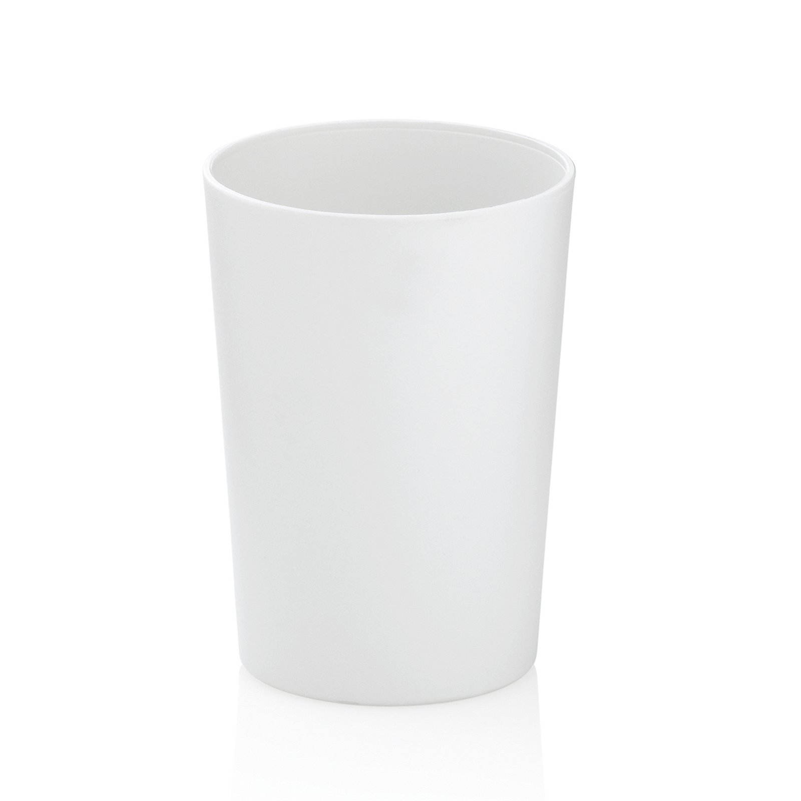 Kela Becher Marta Kunststoff Weiß, Becher, Pappbecher, weißer Becher, Küchenutensil, Trinkgefäß