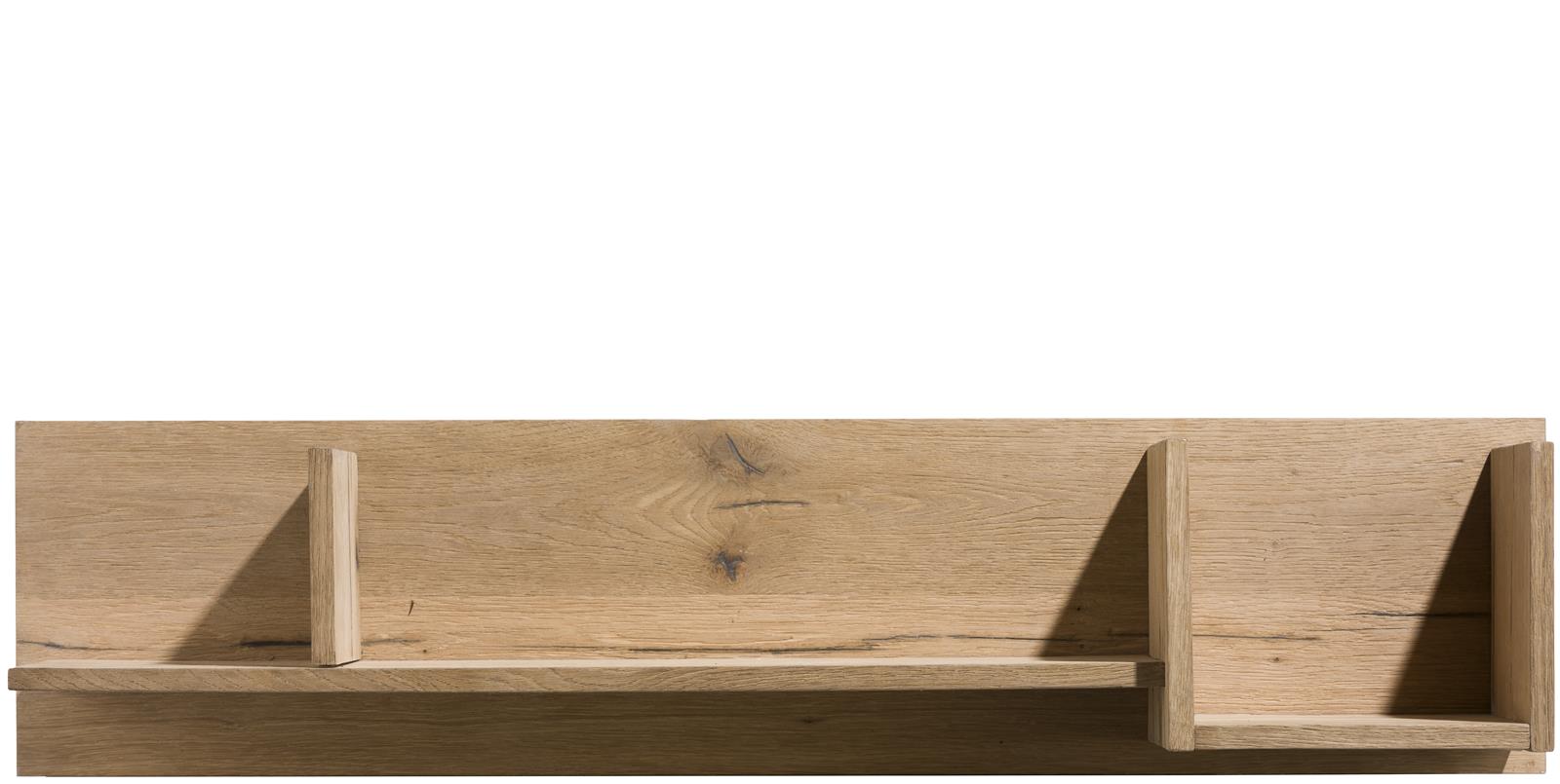 Habufa Wandregal CANOVA ca. 120x28x25cm in Railway brown