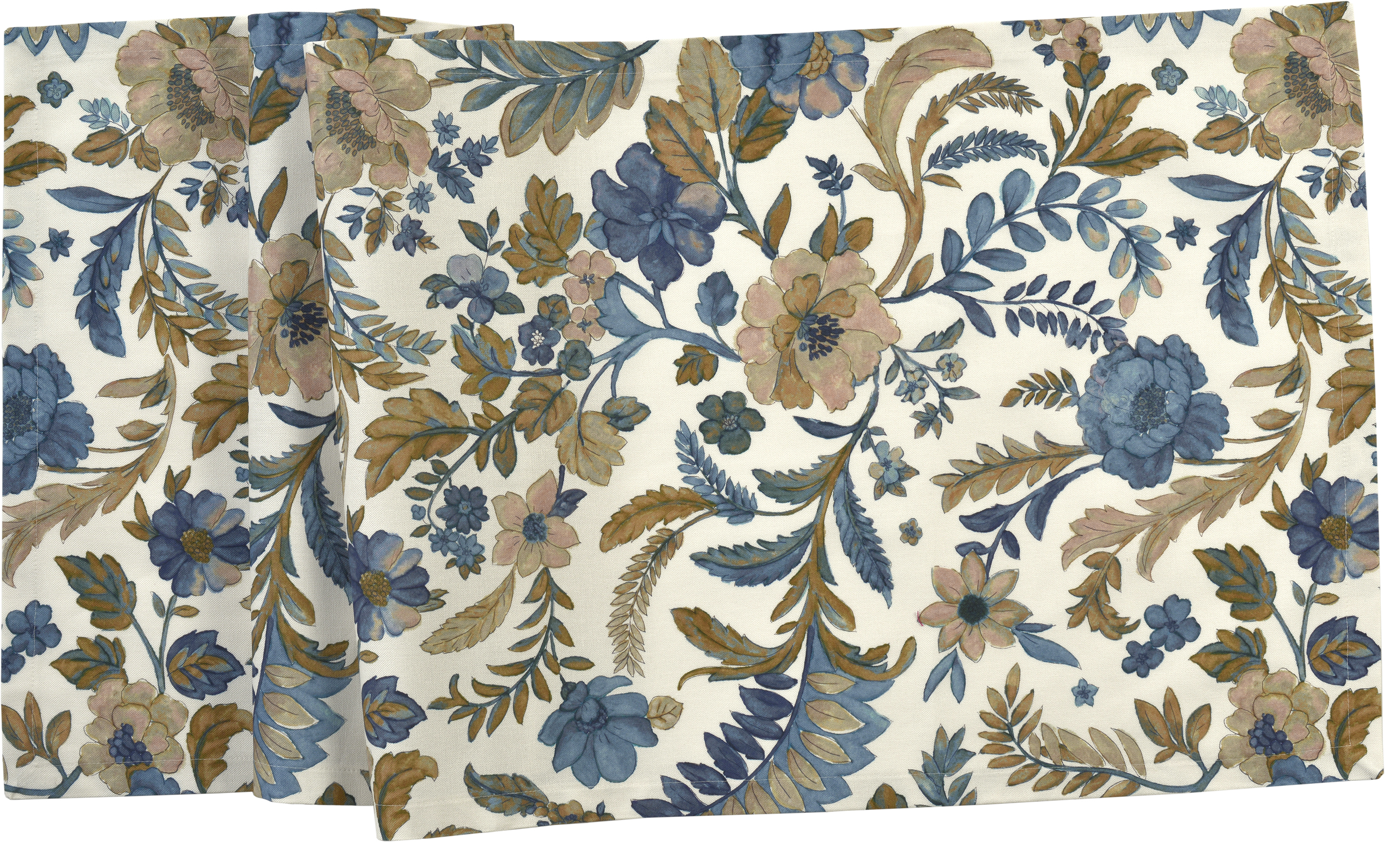 Sander Tischläufer RAVENNA ca. 40x100cm in Farbe blue shadow Sander Tischläufer RAVENNA ca. 40x100cm in Farbe blue shadow, Blumenmuster, Textil, Stoff, Dekoration, Floral