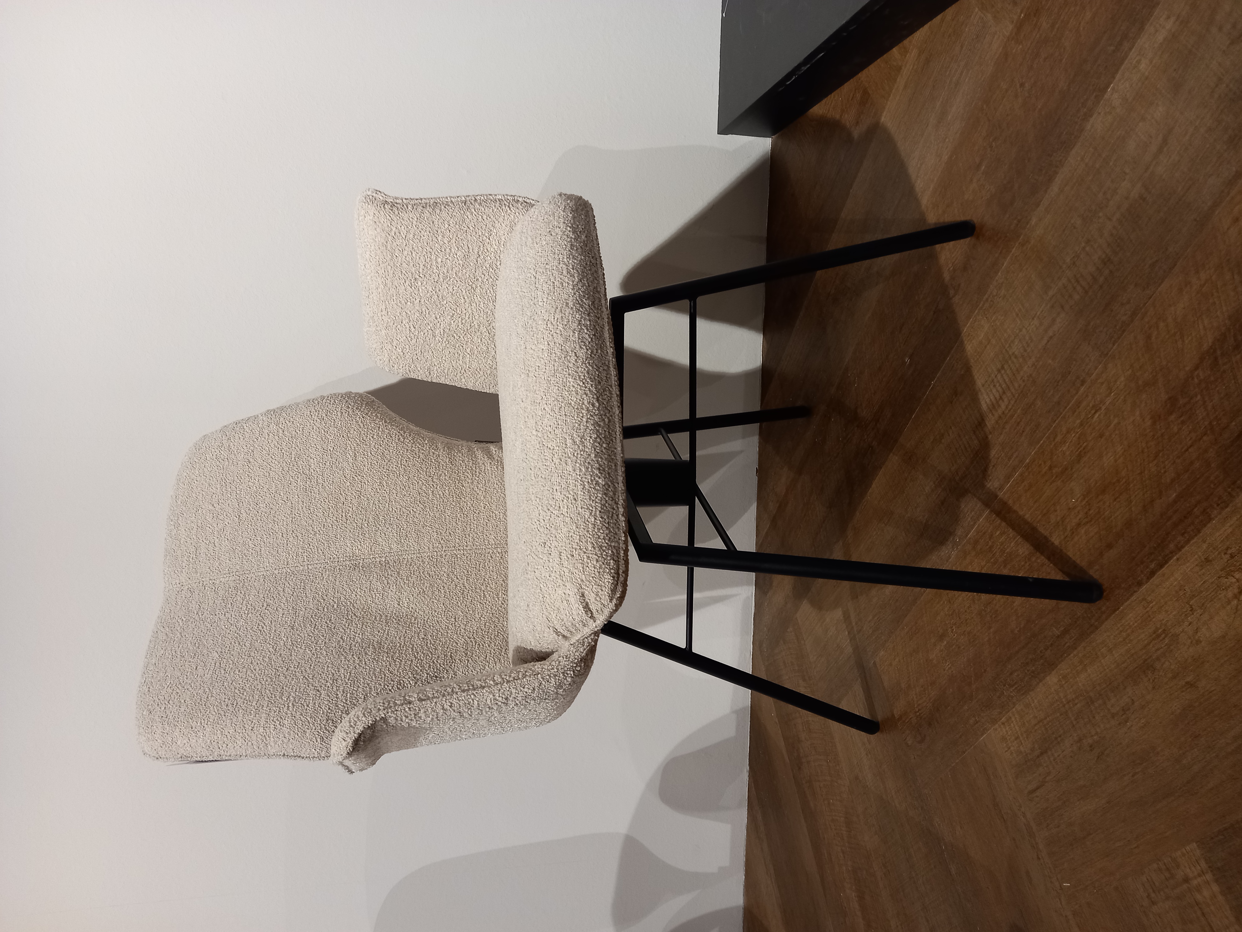 Musterring Armlehnstuhl in Stoff Alpine naturel 01 StoffA, Moebel, Stuhl, Holz, Innenarchitektur, Bodenbeläge