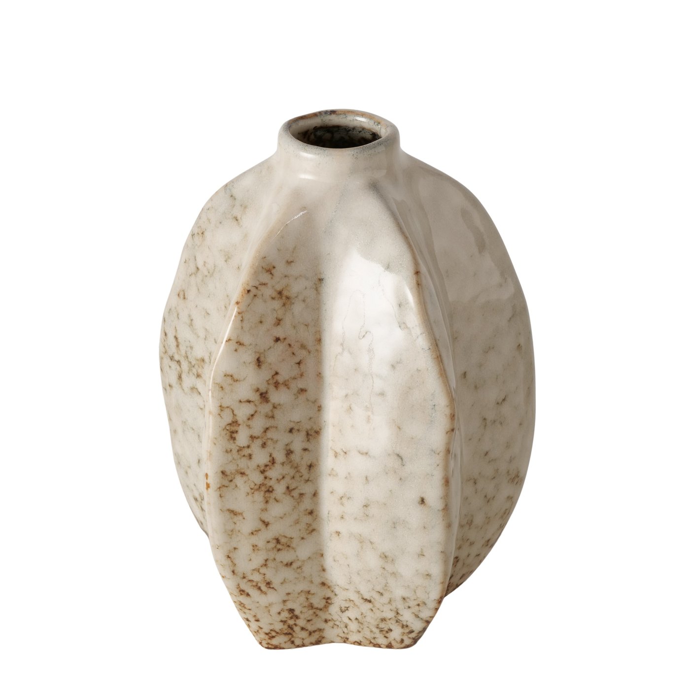 Boltze Vase Arquette in Farbe Steinzeug creme Boltze Vase Arquette in Farbe Steinzeug creme