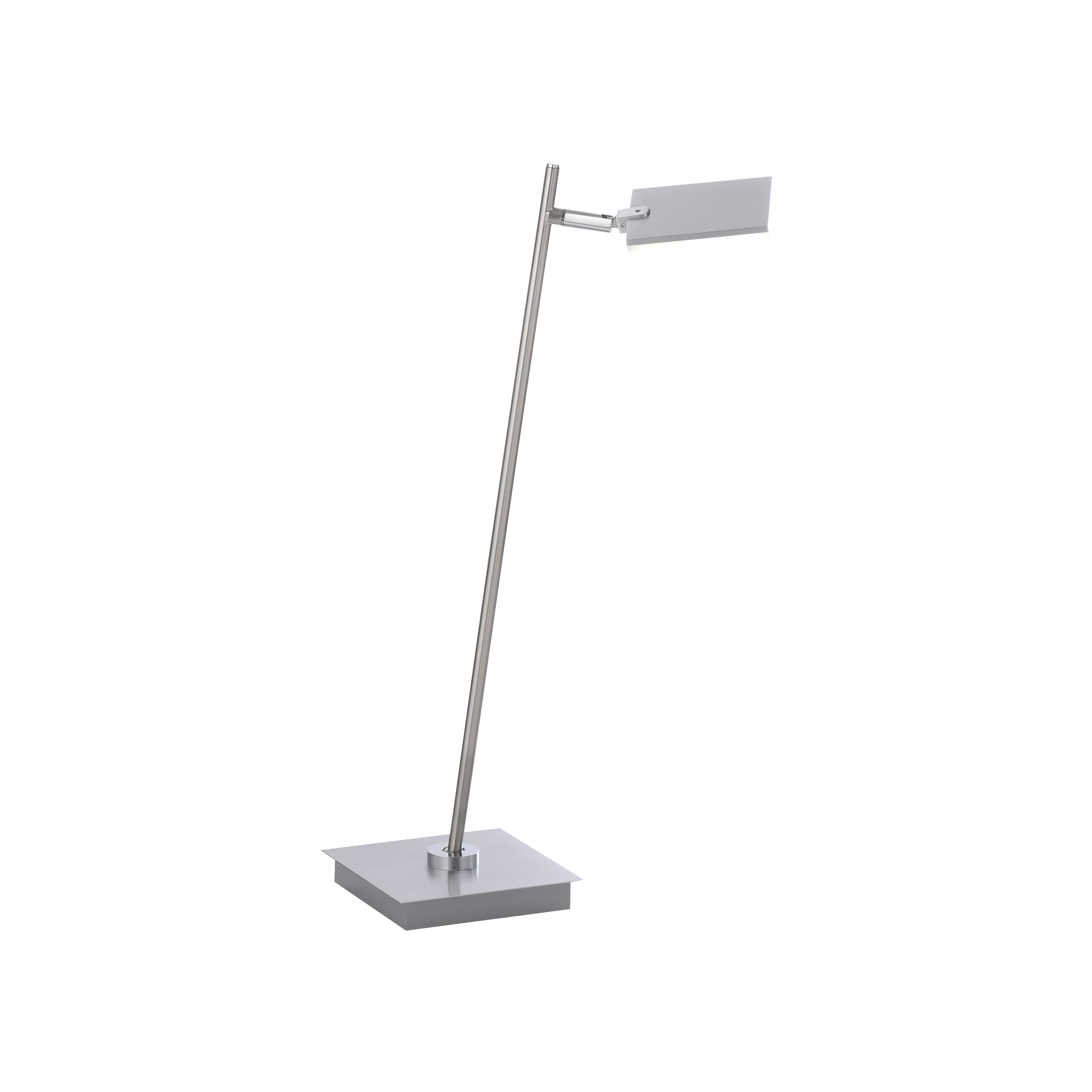 Paul Neuhaus LED-Tischleuchte PURE MIRA 1-flammig in Farbe aluminium, Lampe, Badezimmer, Drinnen, Zimmer, Duscharmatur