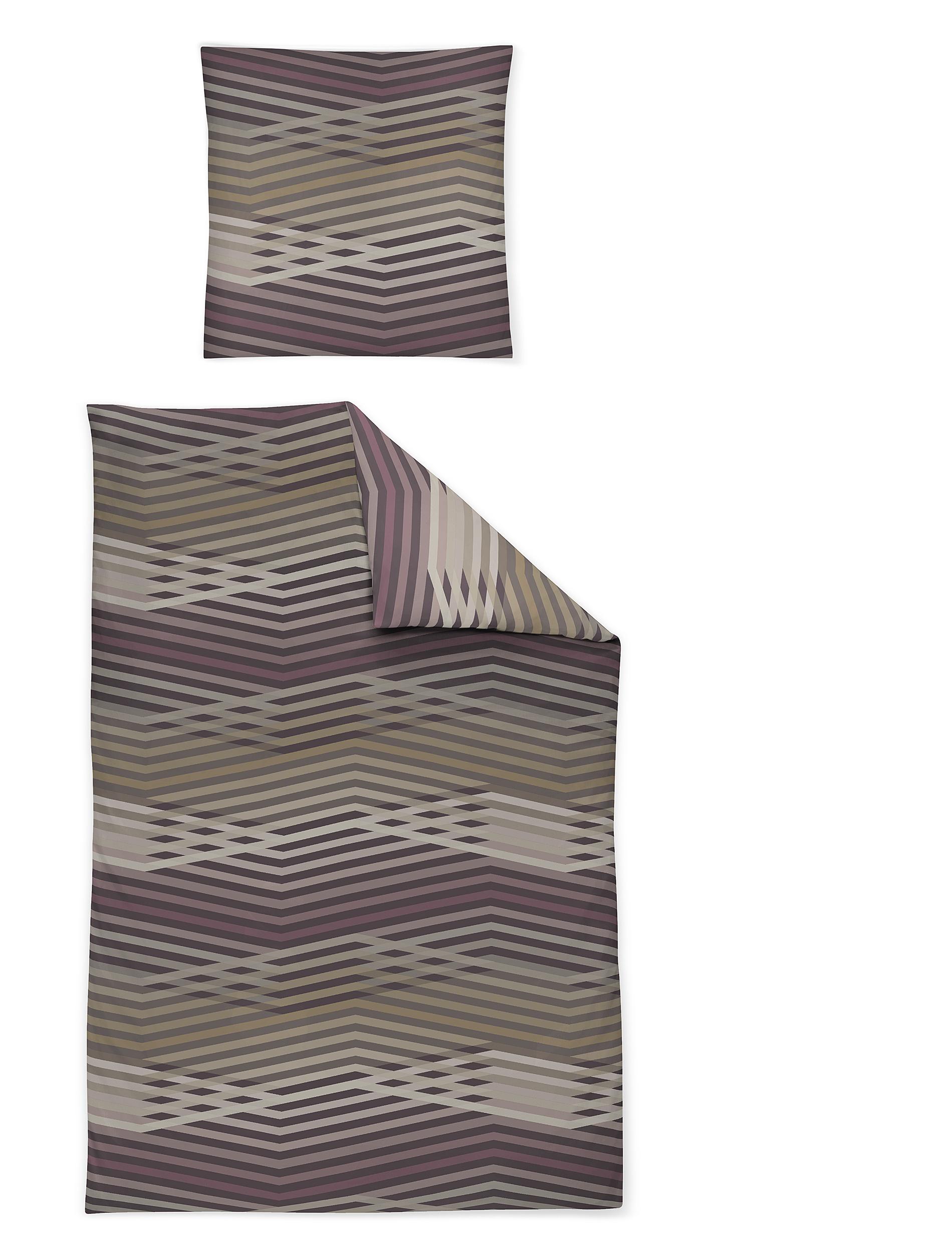 Irisette Satin-Bettwäsche PALMA ca. 135x200 cm in Farbe multi