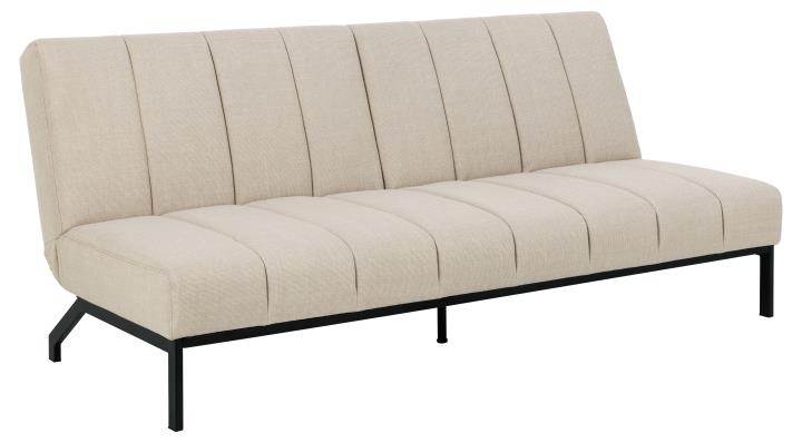Actona Schlafsofa CAIX ca. 120x198cm in Stoff Basel beige