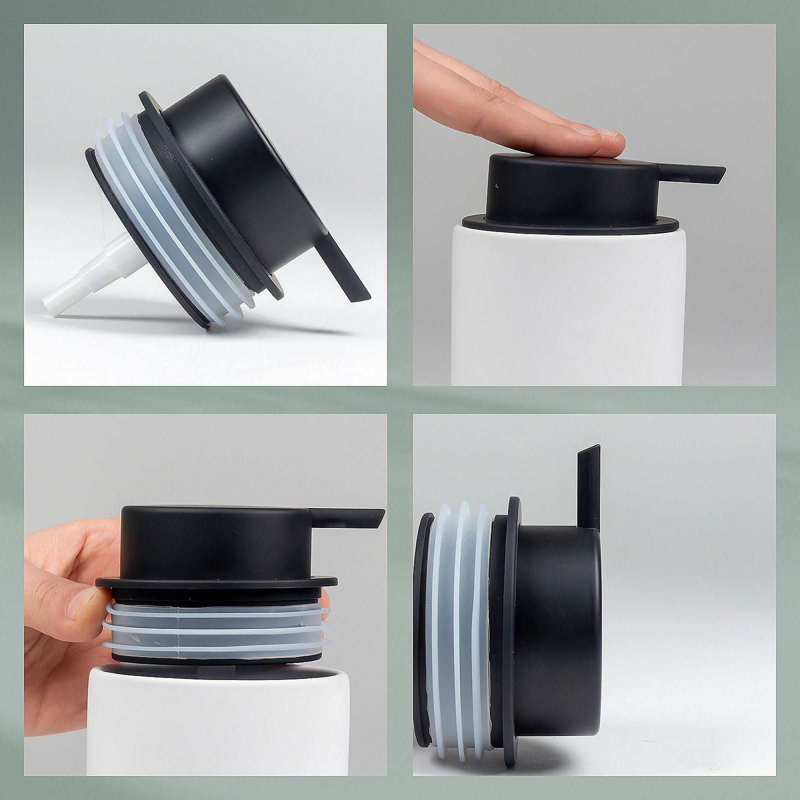 Kela Seifenspender Sana SANA in weiß, Krug